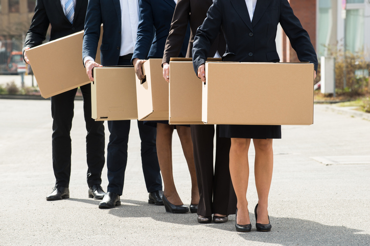 Managing records during a corporate move