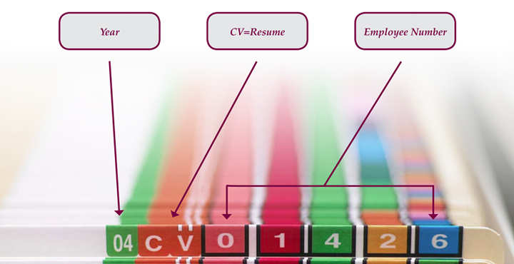 alphabetic and numeric filing systems